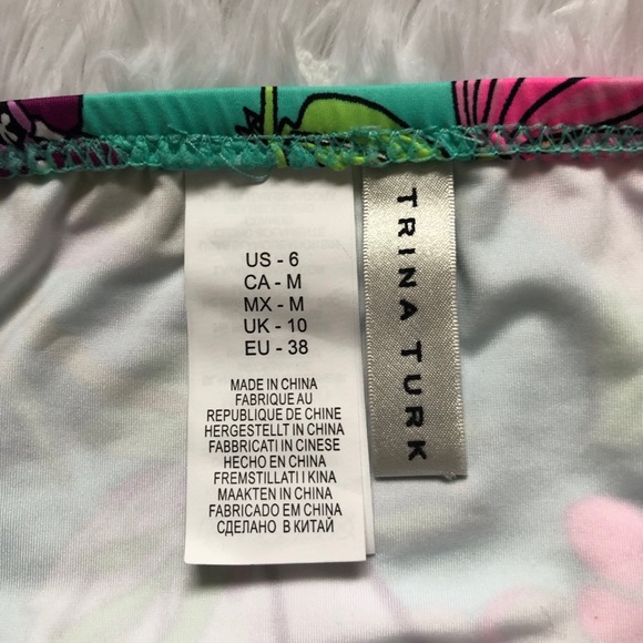 Trina Turk Side Shirred Bikini Swimsuit Bottom - Picture 6 of 7